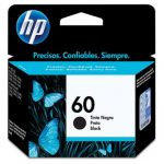 Cartucho de tinta negro HP 60 CC640WL