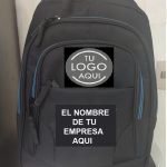 Mochilas Corporativas con Logo y Texto bordado personalizados